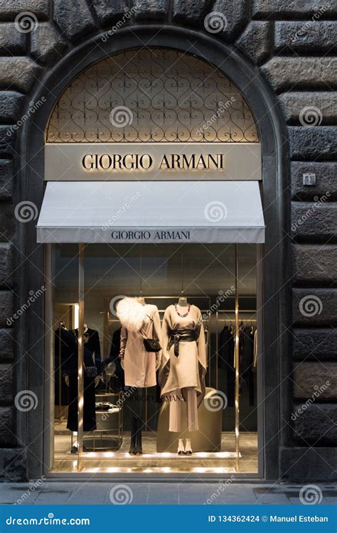 giorgio armani clothing company.